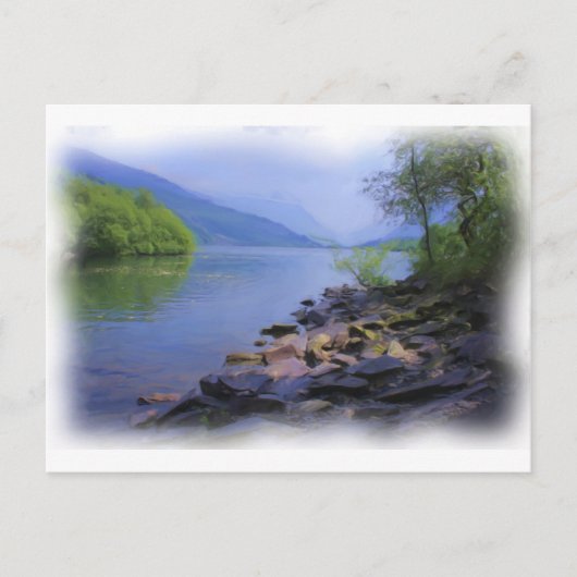 Snowdonia Uitzichten Briefkaart (Voorkant)