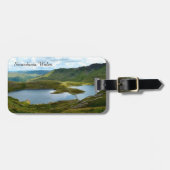 Snowdonia Wales. Bagagelabel (Voorkant horizontaal)