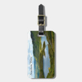 Snowdonia Wales. Bagagelabel (Voorkant verticaal)