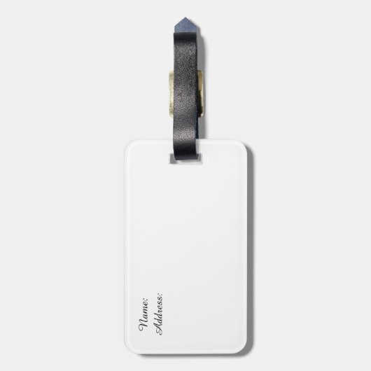 Snowdonia Wales. Bagagelabel (Achterkant verticaal)