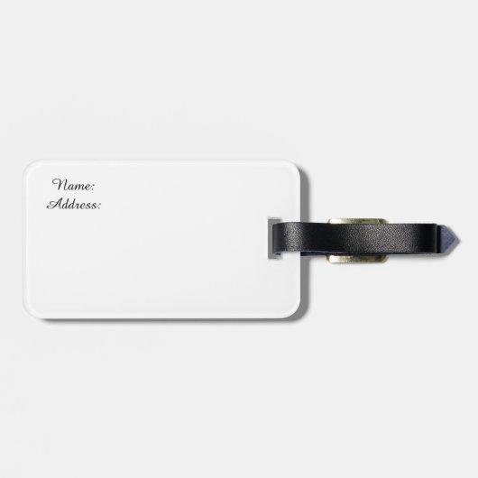 Snowdonia Wales. Bagagelabel (Achterkant horizontaal)