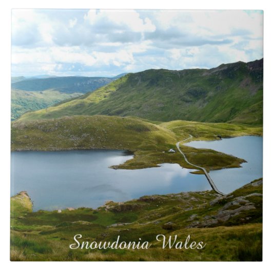 Snowdonia Wales Tegeltje (Voorkant)