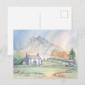 Snowdonia Welsh Mountain Landscape Briefkaart (Voorkant / Achterkant)