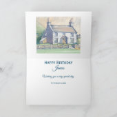 Snowdonia Welsh Mountain Landscape Verjaardag Kaar Kaart (Binnen)