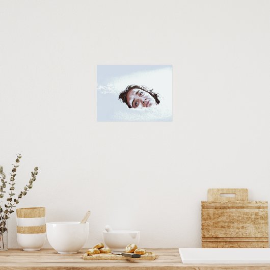 Snowdrift Poster Print Wall Art (Keuken)