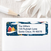 Snowdrift Winter Wonderland Etiket (Insitu)