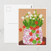 Snowdrop Briefkaart (Voorkant / Achterkant)