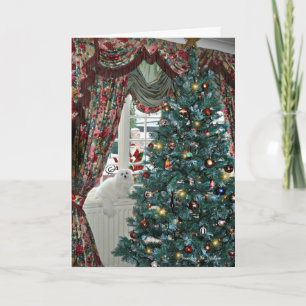 Snowdrop de Maltese kerstkaart Feestdagen Kaart