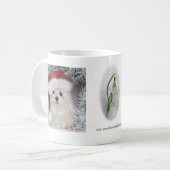Snowdrop de Maltese kerstMok Koffiemok (Voorkant links)