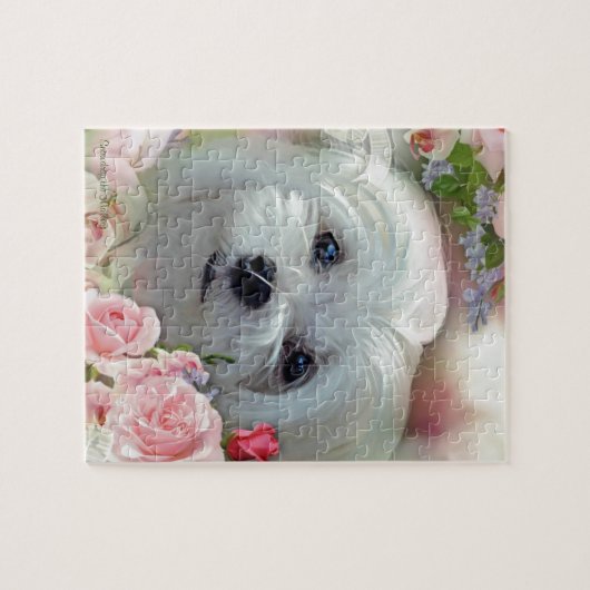 Snowdrop de Maltese Legpuzzel (Horizontaal)