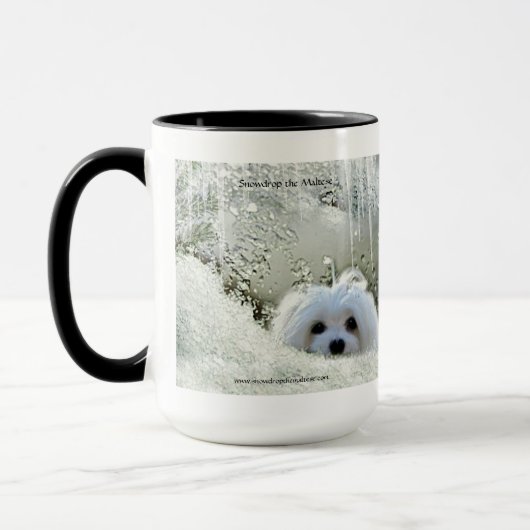 Snowdrop de Maltese Mok (Links)