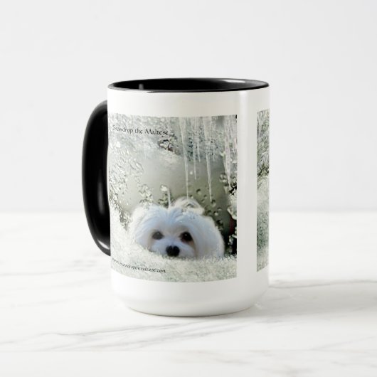 Snowdrop de Maltese Mok (Voorkant links)