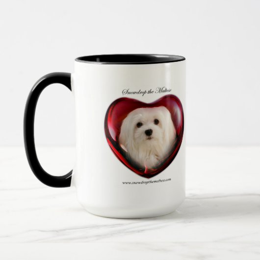 Snowdrop de Maltese Mok (Links)