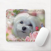 Snowdrop de Maltese Muismat (Met muis)