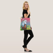 Snowdrop en broekvogel tote bag (Op model)