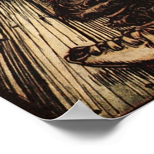 Snowdrop en de Dwarfs Poster (Hoek)