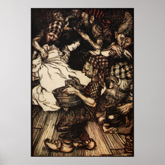 Snowdrop en de Dwarfs Poster