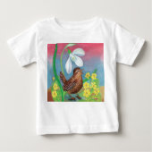 Snowdrop en kruivogel roepen de lente op (Voorkant)