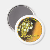  Snowdrop-etiket Magneet (Voorkant / Achterkant)