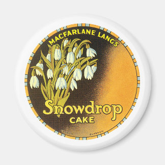 Snowdrop-etiket Magneet