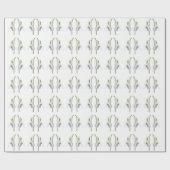 Snowdrop Fabric Pattern. Cadeaupapier (Vlak)