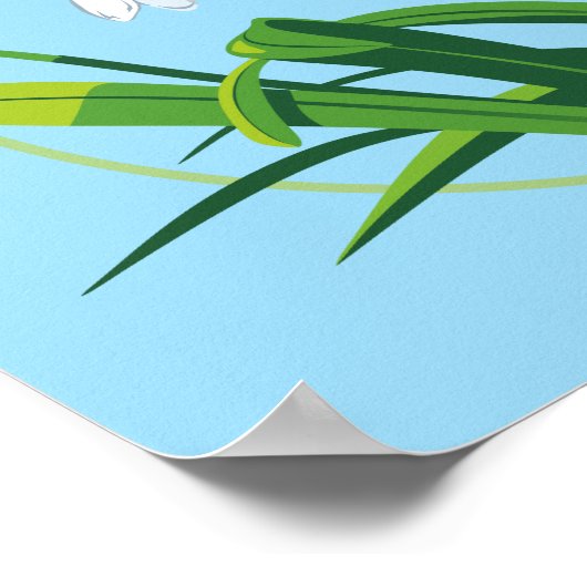 Snowdrop Flowers Poster (Hoek)