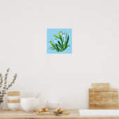Snowdrop Flowers Poster (Keuken)