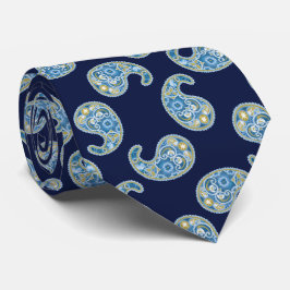 Snowdrop Paisley Pattern Stropdas