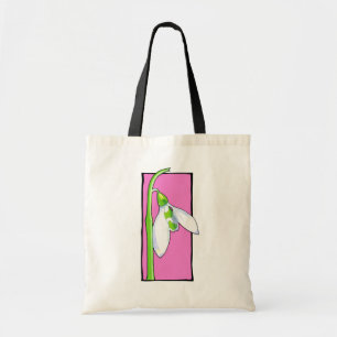Snowdrop roze tas