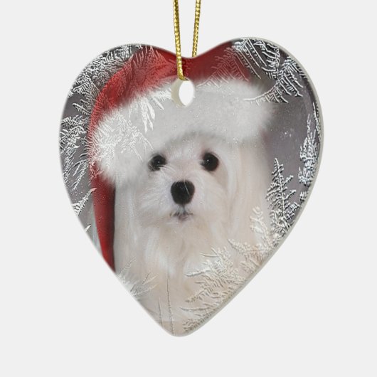 Snowdrop the Maltese Ornament (Links)