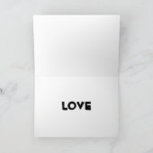 Snowdrop Valentijn Love Romance Kaart (Binnen)