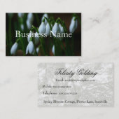 Snowdrop Visitekaartje (Voorkant / Achterkant)