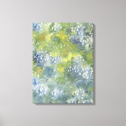 Snowdrops 2014 canvas afdruk (Voorkant)