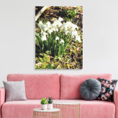 SNOWDROPS CANVAS AFDRUK (Insitu (Woonkamer))