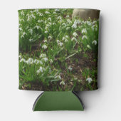 Snowdrops II (Galanthus) Spring Floral Blikjeskoeler (Voorkant)