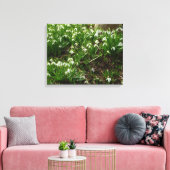 Snowdrops II (Galanthus) Spring Floral Canvas Afdruk (Insitu (Woonkamer))