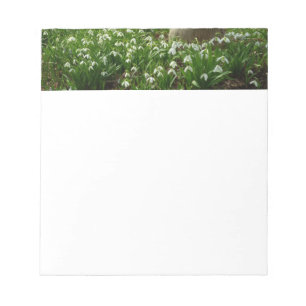 Snowdrops II (Galanthus) Spring Floral Notitieblok