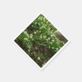 Snowdrops II (Galanthus) Spring Floral Servetten (Hoek)