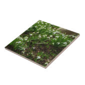 Snowdrops II (Galanthus) Spring Floral Tegeltje (Zijkant)