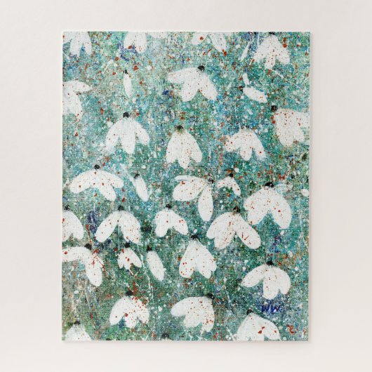 Snowdrops Jigzaag Puzzle Legpuzzel (Verticaal)