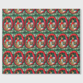 SNOWDROPS MET SNELLERE EIEREN VOOR RABBIT CADEAUPAPIER (Vlak)