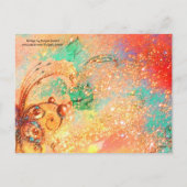 SNOWDROPS MET SNELLERE EIEREN VOOR RABBIT FEESTDAGENKAART (Achterkant)