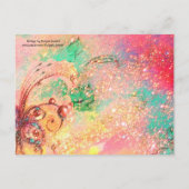 SNOWDROPS MET SNELLERE EIEREN VOOR RABBIT FEESTDAGENKAART (Achterkant)