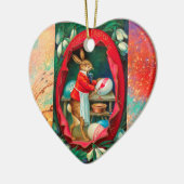 SNOWDROPS MET SNELLERE EIEREN VOOR RABBIT KERAMISCH ORNAMENT (Links)