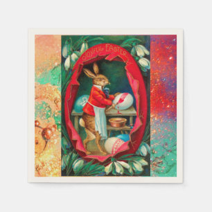 SNOWDROPS MET SNELLERE EIEREN VOOR RABBIT SERVETTEN