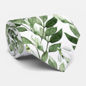 Snowdrops Patroon Stropdas (Opgerold)