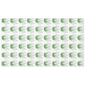 Snowdrops Spring floral waterverf white Pasen Tafelkleed (Voorkant (Horizontaal))