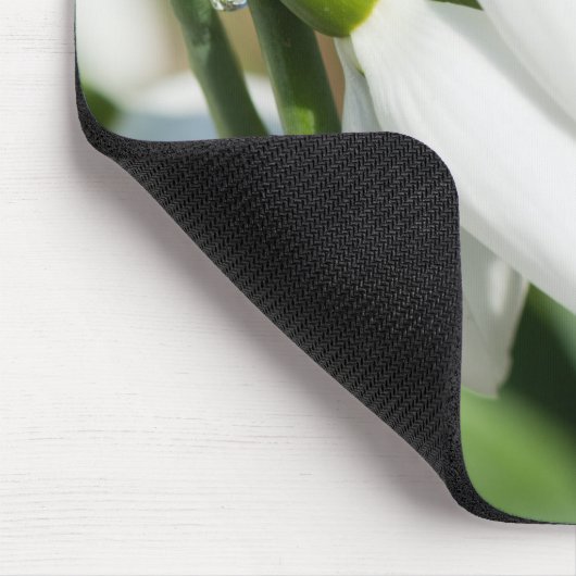 Snowdruppelbloemen Muismat (Hoek)