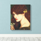 Snowdruppels, 1873 (olie op canvas) canvas afdruk (Insitu (Houten vloer))