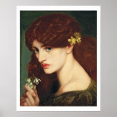 Snowdruppels, 1873 (olie op canvas) poster (Voorkant)